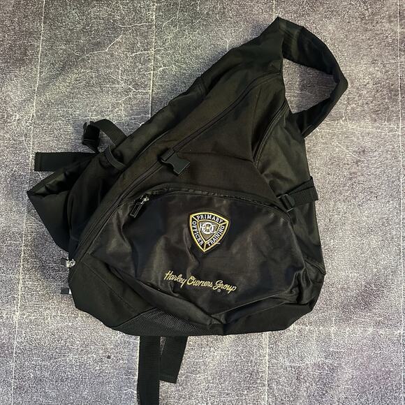 Men's Harley Davidson Motorcycles Owners Group HOG Officer Training Backpack Bag - Picture 1 of 4
